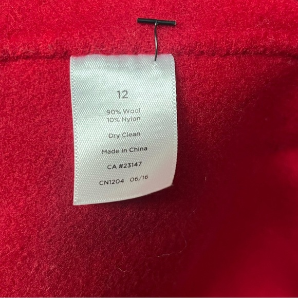 Talbots Women's Bold Red Blazer. Size 12 - Picture 4 of 6